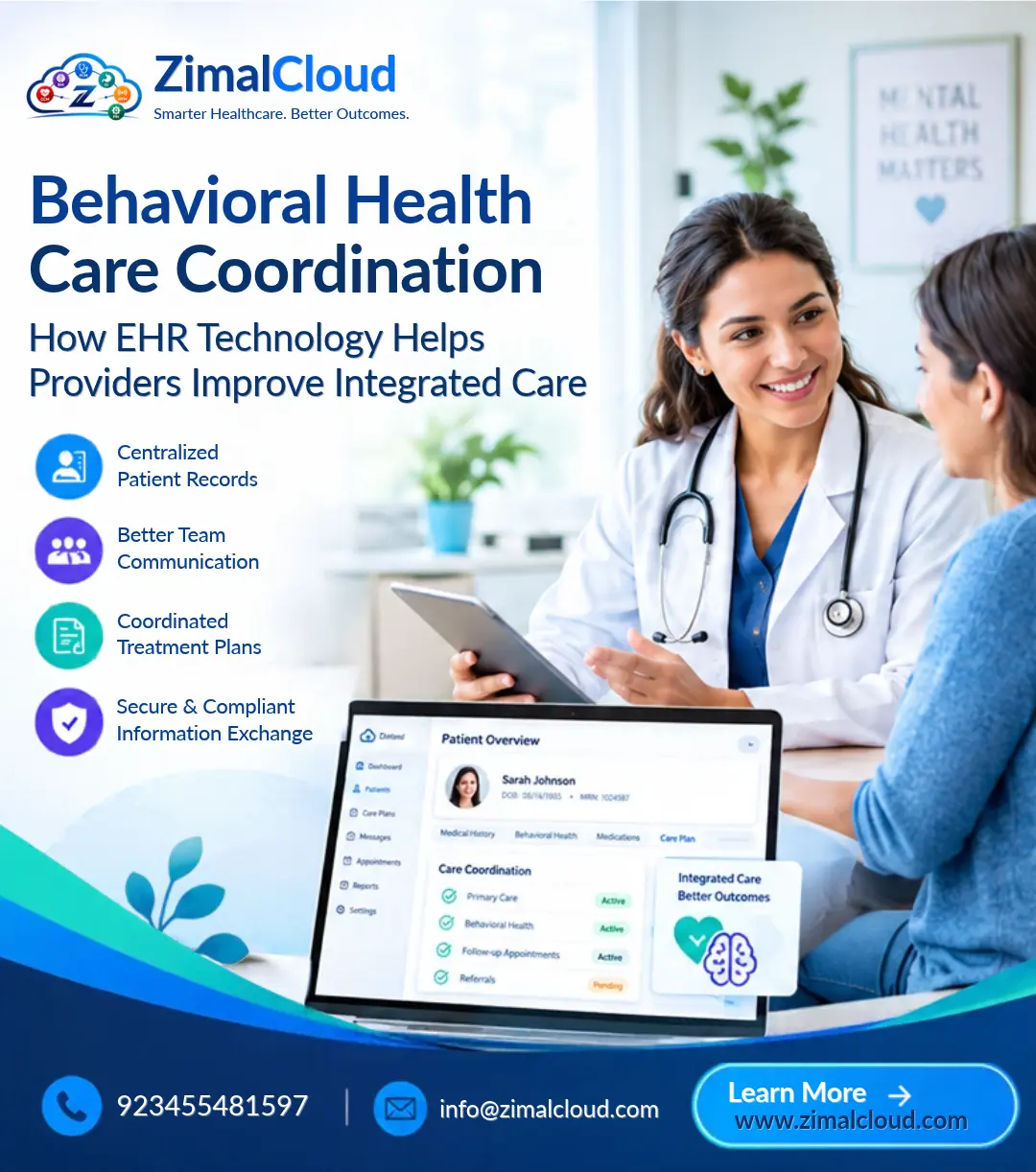 behavioral-health-care-coordination-ehr-card-ZimalCloud-Healthcare-Services-Platform